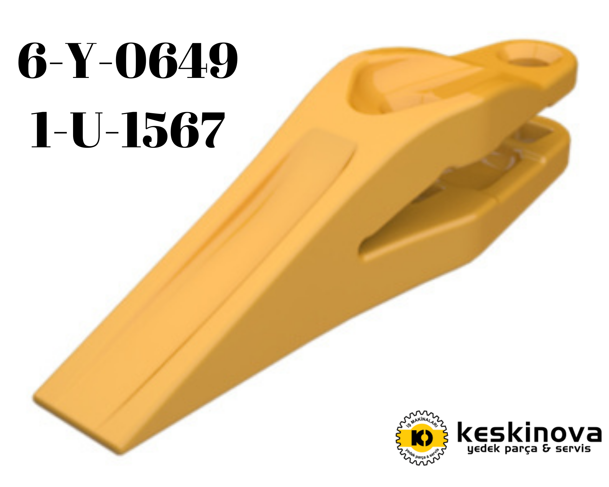 CATERPILLAR OEM 966 D E F MODEL MERKEZ KAZMA 1U1567 150mm AĞIR HİZMET