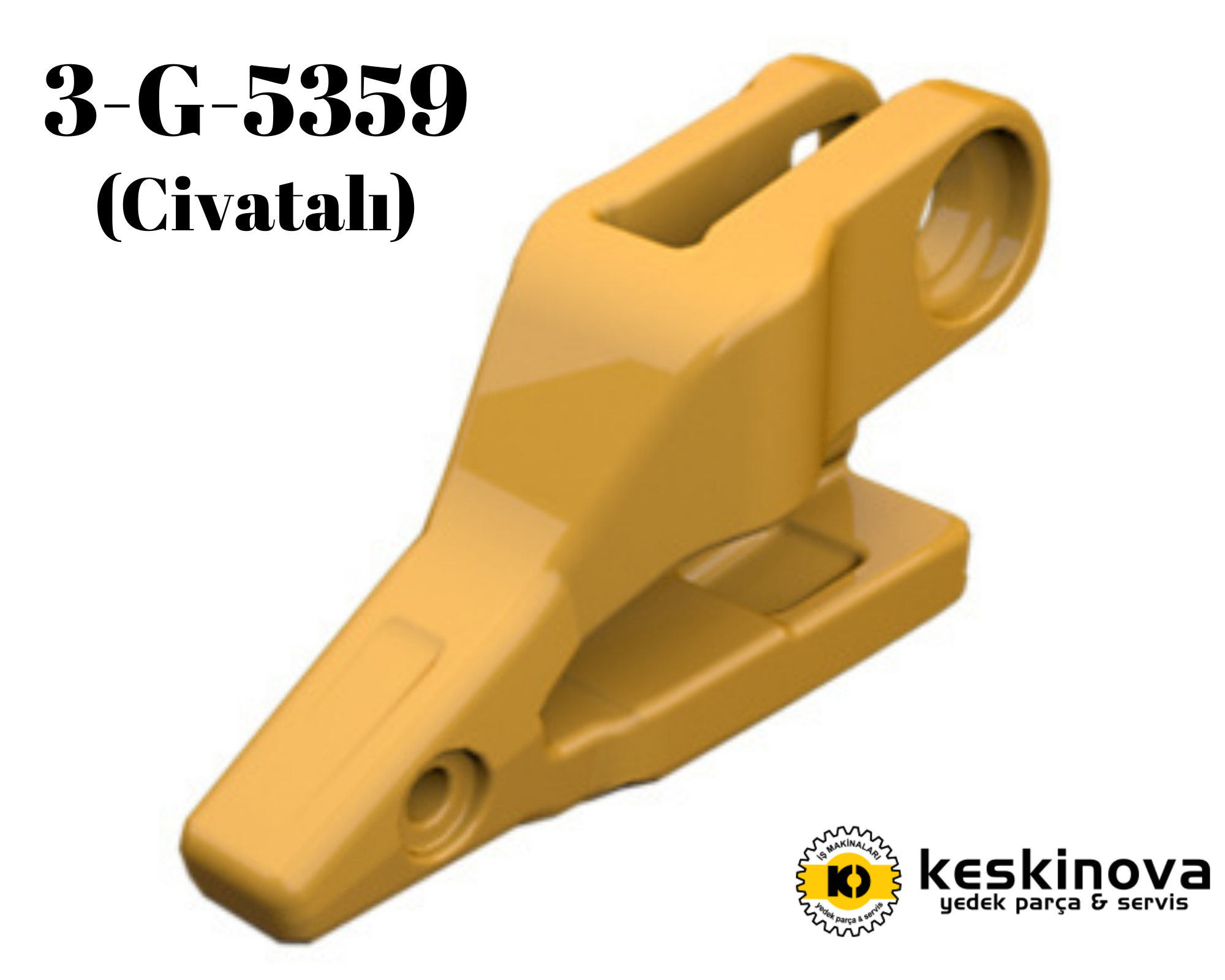 CATERPILLAR OEM CAT 966 D E F 970 973 977 MODEL SAĞ ADAPTÖR 3G5358