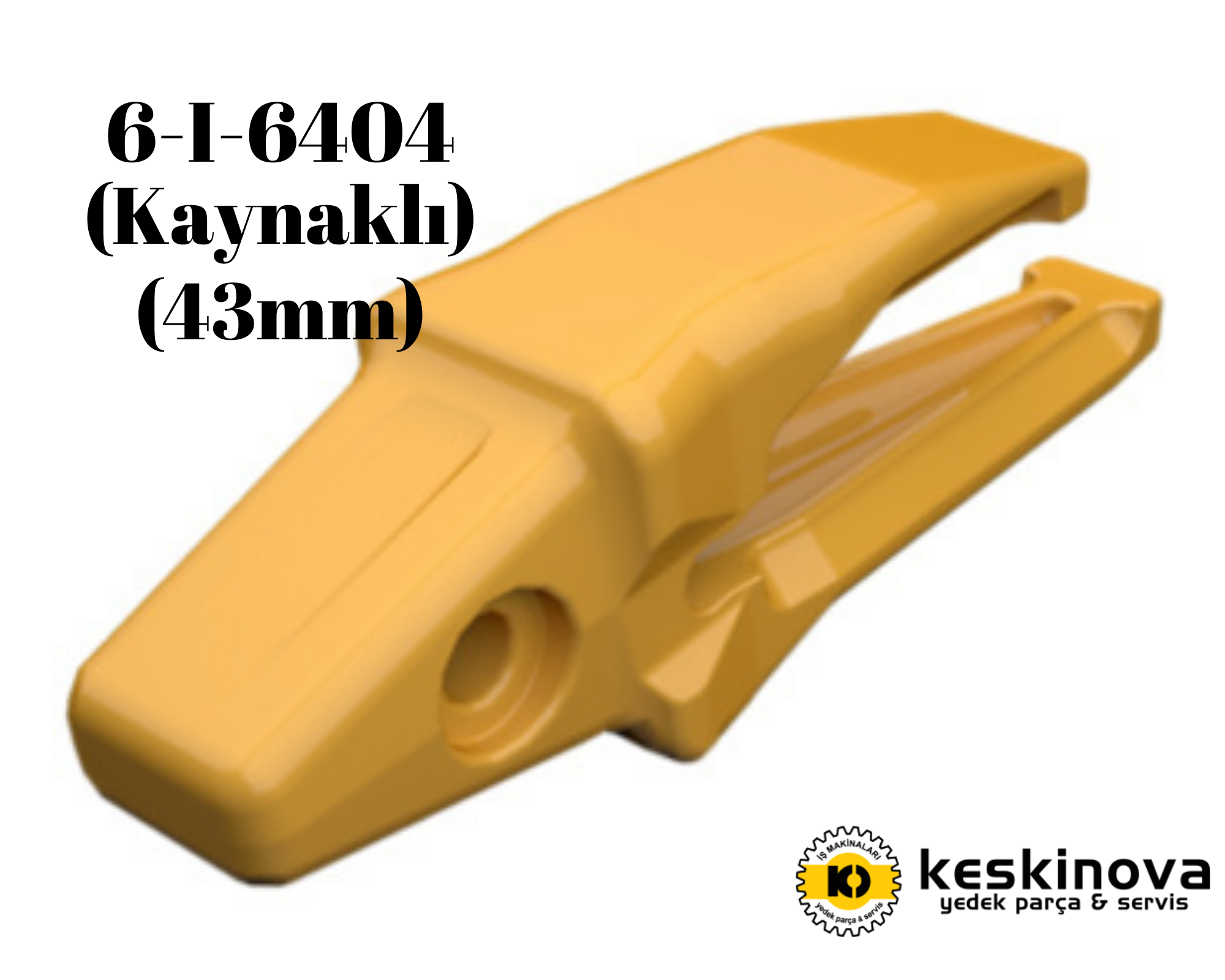 CATERPILLAR OEM CAT 231 D 320 322 325 330 MODEL ORTA ADAPTÖR(KAYNAKLI) 6I6404 43mm