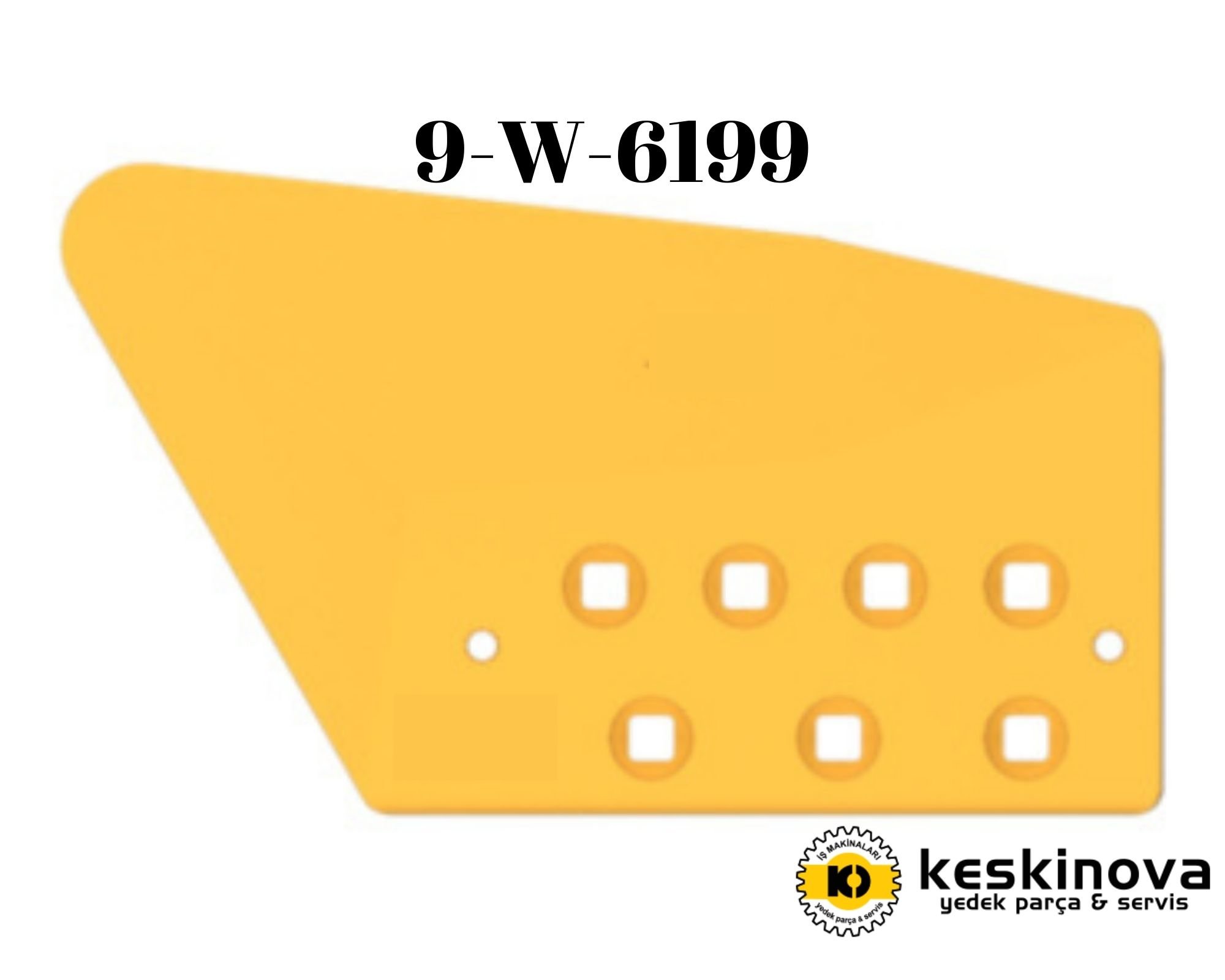 CATERPILLAR OEM CAT D 7 R MODEL UÇ BIÇAK SAĞ 9W6199