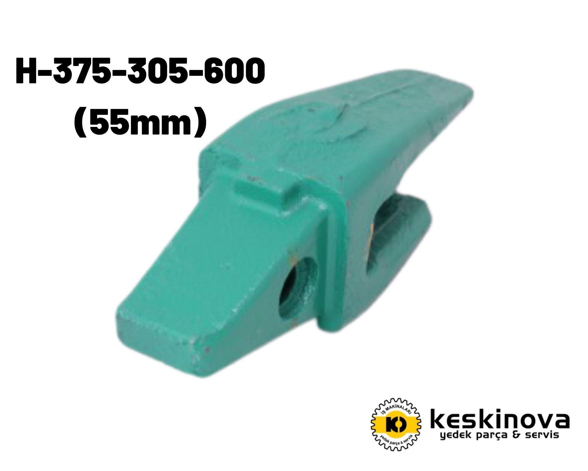 HİDROMEK OEM HMK LC 370 MODEL H-375-305-600 KAYNAKLI ADAPTÖR 55mm