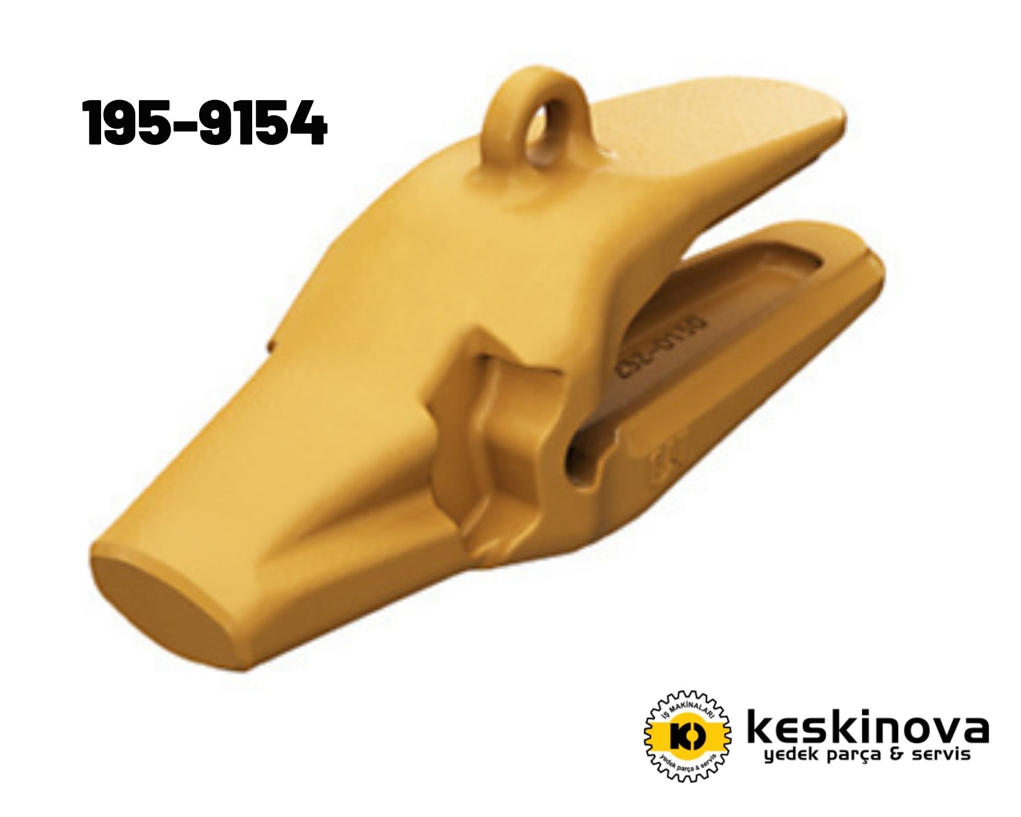 CATERPILLAR OEM CAT K150 MODEL 195-9154 KAYNAKLI ADAPTÖR MERKEZ 85mm