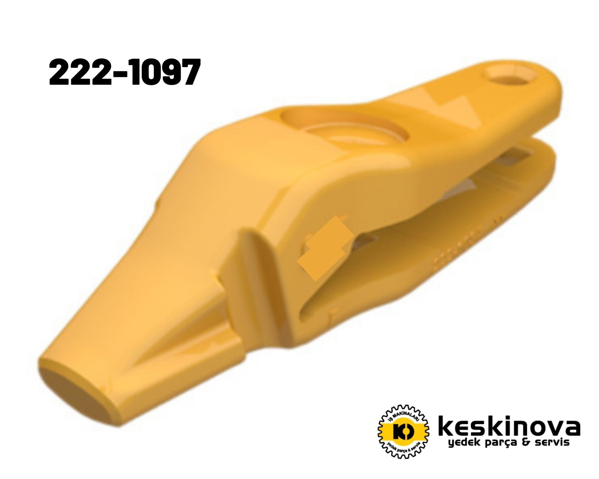 CATERPILLAR OEM CAT K90 MODEL 222-1097 CİVATALI MERKEZ ADAPTÖR