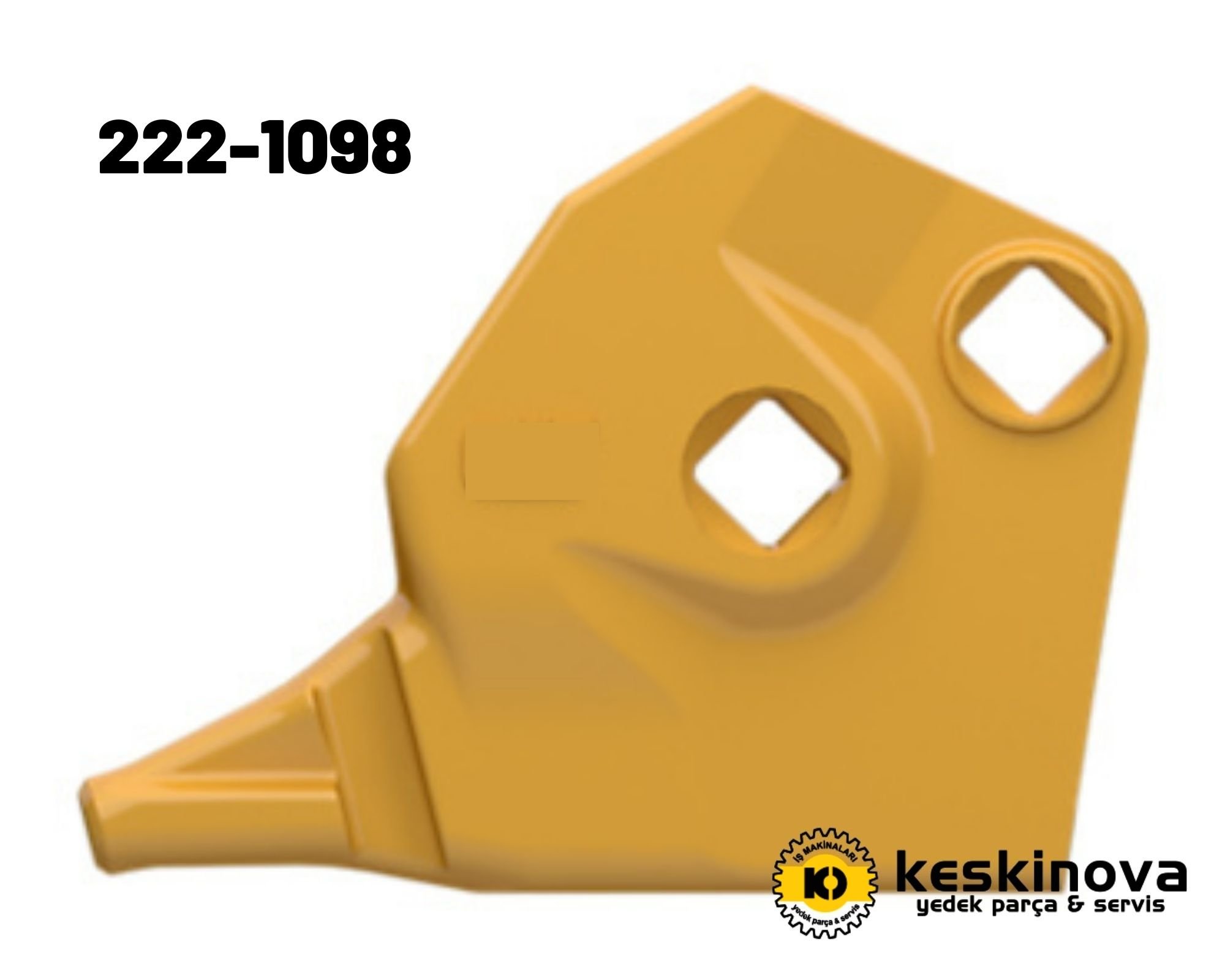 CATERPILLAR OEM CAT K90 MODEL 222-1099 SOL KÖŞE CİVATALI ADAPTÖR