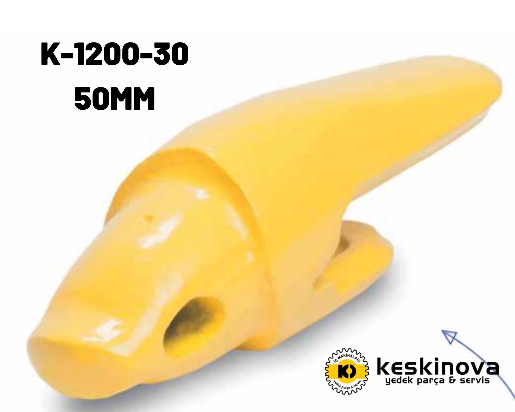 KOMATSU PC 220 - 300 MODEL OEM K120030 K TİPİ ADAPTÖR 50mm