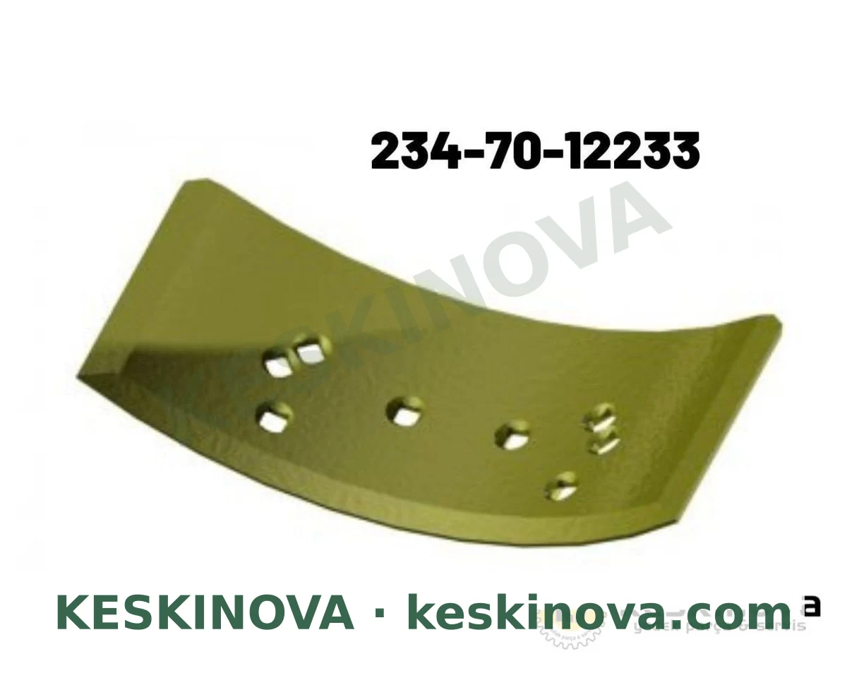 KOMATSU OEM GD 705 R 2,3,4 MODEL 234-70-12233 Greyder Kenar Bıçak