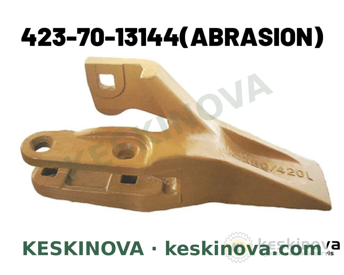 KOMATSU OEM WA 350 400 MODELL 423-70-13144 LINKER ABRASIONSSPITZE