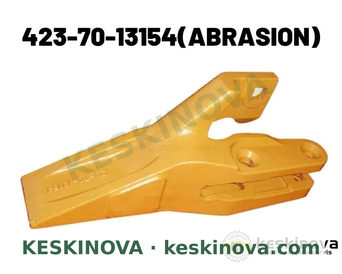 KOMATSU OEM WA 350 MODELL 423-70-13154 ABRASIONSSPITZE - RECHTE ECKAUSRÜSTUNG