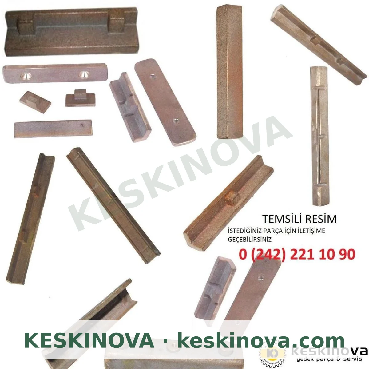 KOMATSU KFA14-022 OEM FD30 T-14 SİDE SHİFTER KIZIL KIZAĞI ÜST